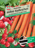 Marchew-Rzodkiewka 'Kombination (Möhre 'Lange rote stumpfe ohne Herz 2', Radieschen 'Sora')' Nasiona PREMIUM Sperli