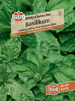 Bazylia 'SPERLI's Italian Star' Nasiona PREMIUM Sperli