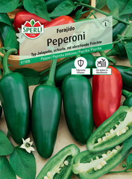 Papryka blokowa 'Forajido' Nasiona PREMIUM Sperli