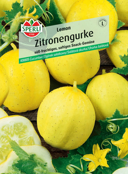 Ogórek sałatkowy 'Lemon' Nasiona PREMIUM Sperli