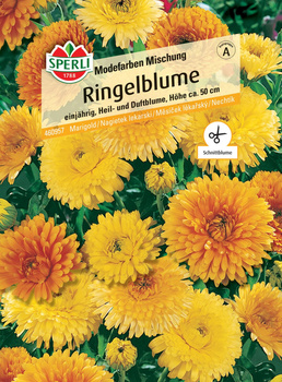 Nagietek lekarski 'Modefarben Mischung' Nasiona PREMIUM Sperli