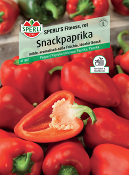 Papryka blokowa 'SPERLI's Fitness, rot (E499524)' F1 Nasiona PREMIUM Sperli