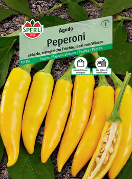 Papryka blokowa 'Agudo' F1 Nasiona PREMIUM Sperli