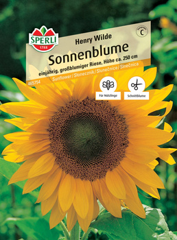 Słonecznik 'Henry Wilde' Nasiona PREMIUM Sperli