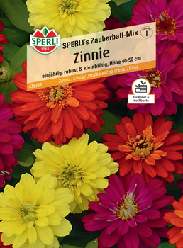 Cynia 'SPERLI's Zauberball-Mix' Nasiona PREMIUM Sperli